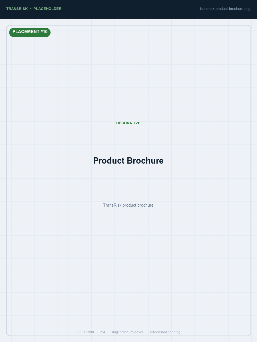 TransRisk product brochure